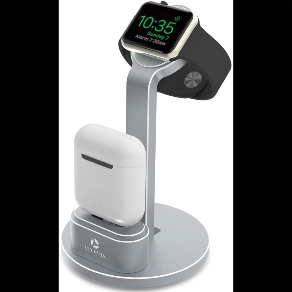 2 in 1 Aluminum Stand Charging Dock Station